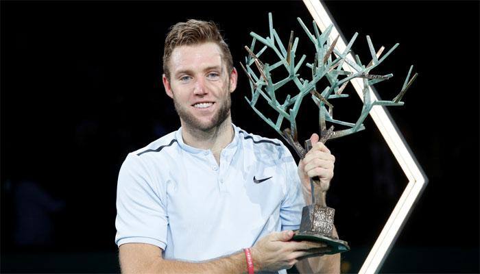 Jack Sock snatches last ATP Tour finals spot with Paris title