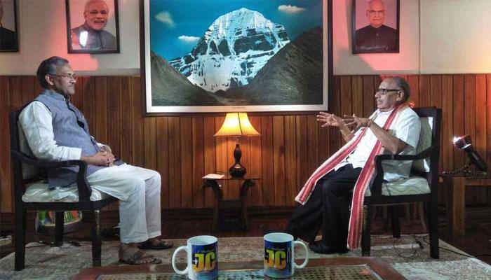 A Dialogue with JC: It's India first for PM Modi, says Uttarakhand CM