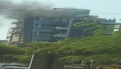 Fire breaks out at Arunachal Bhawan near Navi Mumbai's Vashi Railway Station