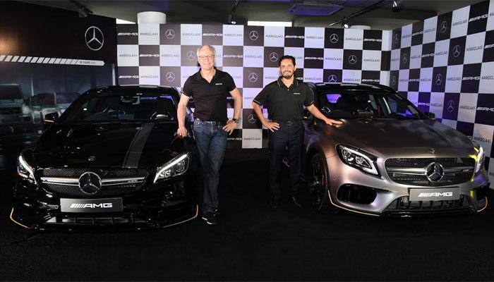 Mercedes Benz launches all-new AMG CLA 45, GLA 45 performance cars