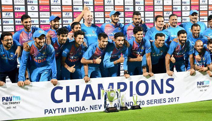 Indian bowlers set up stunning 6-run win against New Zealand in decider, claim T20I series 2-1