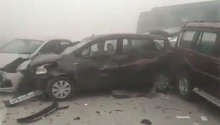 Horrific video of car collision on Yamuna Expressway goes viral