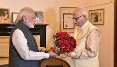 When Narendra Modi met LK Advani to wish him happy birthday