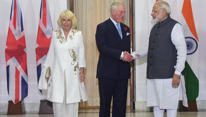 PM Modi meets Britain&#039;s Prince Charles, discusses bilateral cooperation