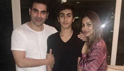 Malaika and Arbaaz Khan celebrate son Arhaan's birthday together—Pics