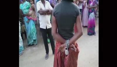 Telangana woman, kept in iron chains by brothers and sisters-in-law, freed by cops