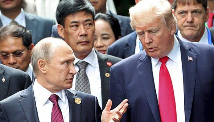 Donald Trump backs US spies who said Russia meddled in presidential polls, slams 'fools' who oppose better ties
