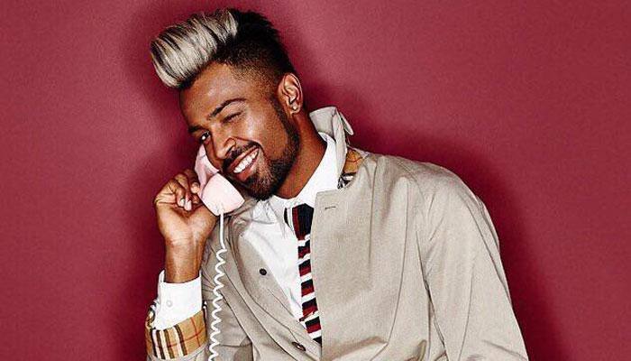 Hardik Pandya on the cover of Maxim Steed - see pic