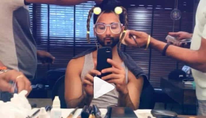 Shahid Kapoor&#039;s Snapchat filter selfie video is too funny! Watch