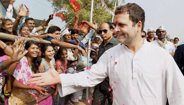 Rahul Gandhi takes a dig at Narendra Modi in Gujarat, says Congress will listen to people&#039;s &#039;Mann ki baat&#039;