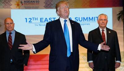 Donald Trump hails `fantasic job` on Asia tour, but ends it abruptly
