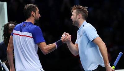 Jack Sock keeps hopes alive with win over erratic Marin Cilic