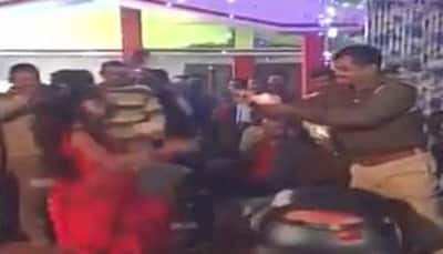 UP Police constable showers money on dancer, suspended