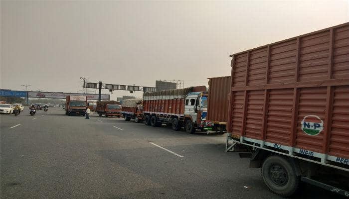 Delhi pollution: Ban on entry of trucks, construction work removed