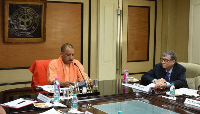 Bill Gates meets Yogi Adityanath in UP. Here is what they spoke about