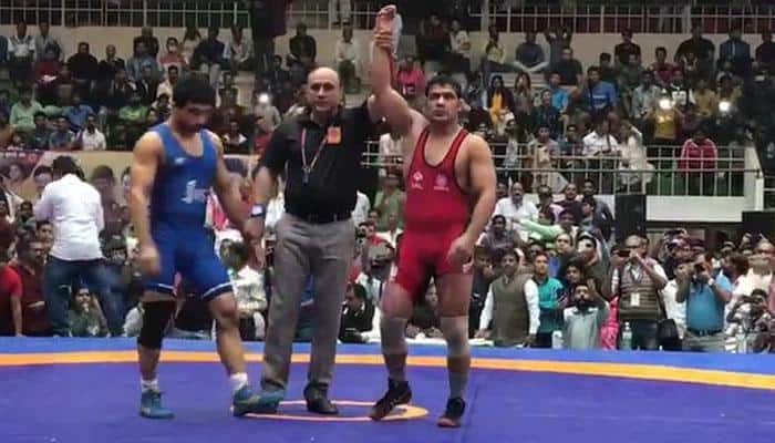 Two-time Olympic-medalist Sushil Kumar wins gold at National Wrestling championship