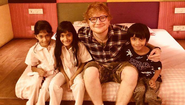 Ed Sheeran wins the hearts of Mumbaikars