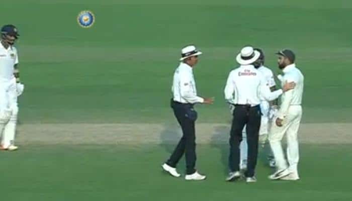 Watch: Niroshan Dickwella&#039;s antics annoy Mohammed Shami, Virat Kohli