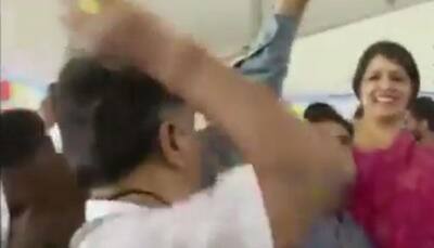 WATCH: Karnataka minister hits man after he tries to click selfie