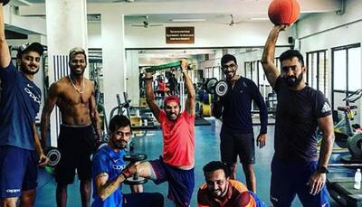 See pic: Yuvraj Singh, Hardik Pandya, Jasprit Bumrah sweat it out in gym