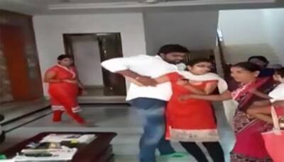 TRS leader violently assaults wife for questioning his marriage to another woman