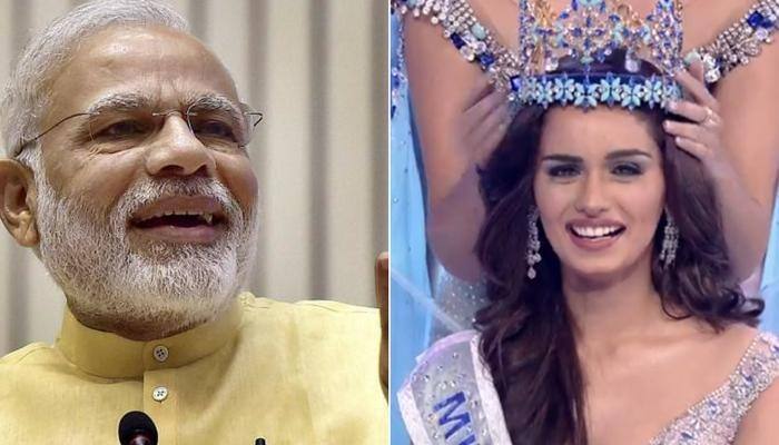 Manushi Chhillar became Miss World because of Modi: Shiv Sena&#039;s latest dig