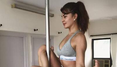 Jacqueline Fernandez's 'yogini' pole act inspires Varun Dhawan to try it asap—Pic proof