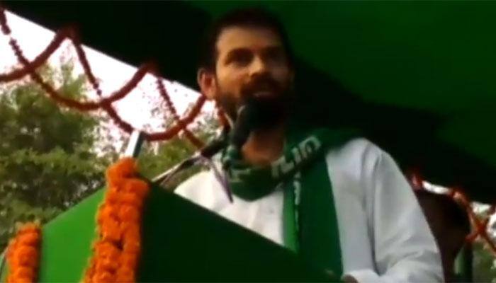 Will enter his house and beat him, expose him at his son's wedding: Tej Pratap targets Sushil Modi in viral video 