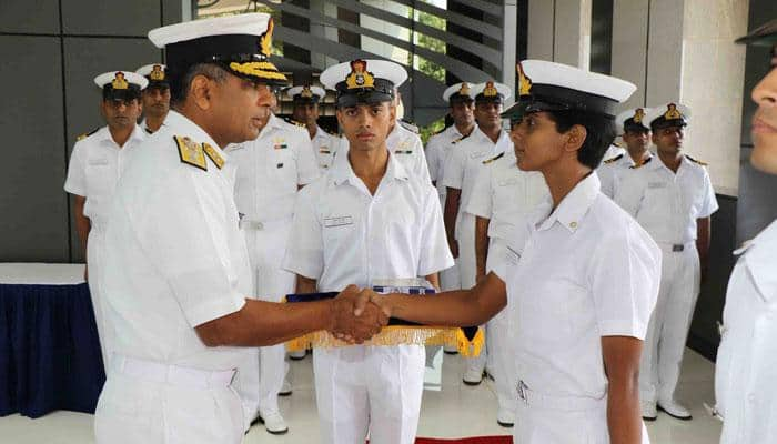 Indian Navy gets its first woman pilot, 3 women NAI officers