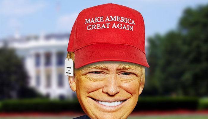 Woman faces jail for brandishing 'Make America great again' cap and condemning racism