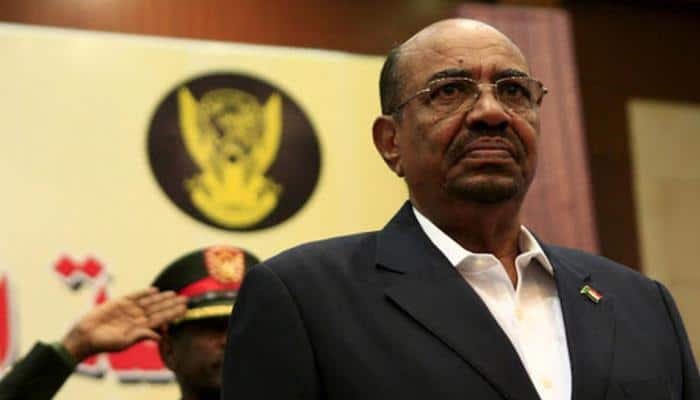 In Russia, Sudan`s Bashir asks Putin for `protection` from US