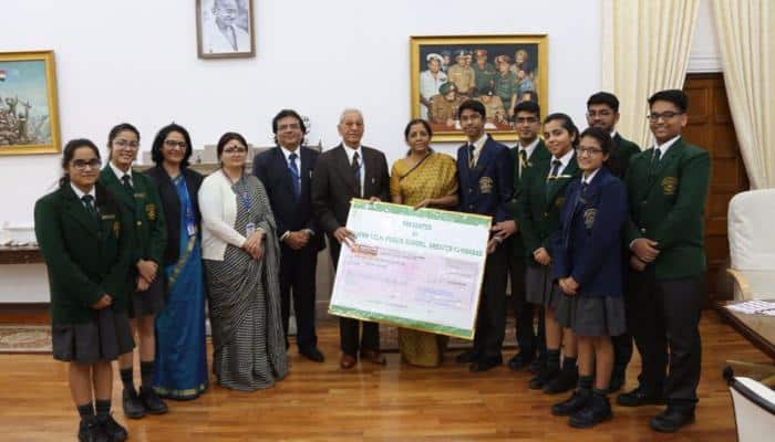 Principal, students of Modern Delhi Public School students contribute Rs 45L to Army Battle Casualties Welfare Fund