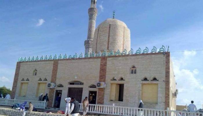 235 dead as blasts rip through mosque in Egypt's north Sinai