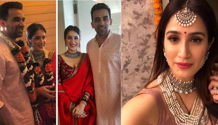 'Just married' Zaheer Khan and Sagarika Ghatge's first magazine cover spills magic!