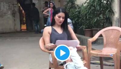 Sunny Leone’s reaction on seeing a snake will leave you in splits – Watch