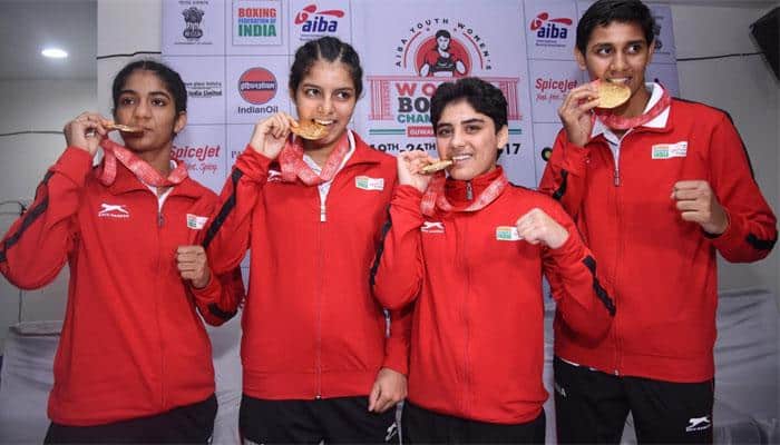 Four golds for India at AIBA World Women&#039;s Youth Championships