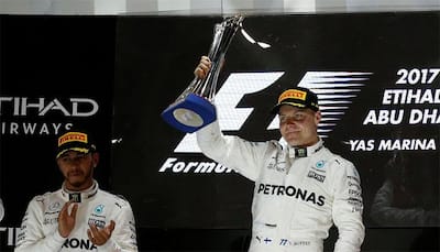 Valtteri Bottas holds off Lewis Hamilton to win Abu Dhabi Grand Prix