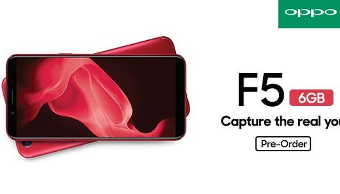 Oppo F5 6GB RAM variant goes on sale in India at Rs 24,990