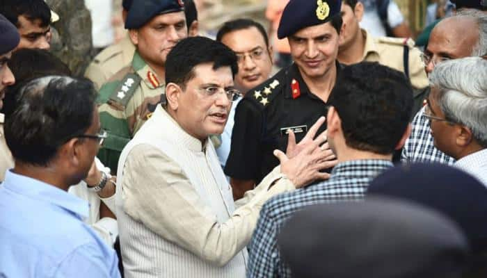 Railway Minister Piyush Goyal travels in Mumbai local train – Watch video