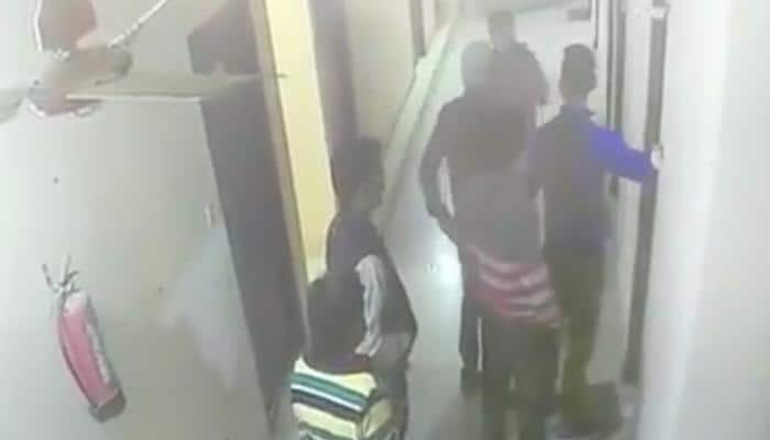 Watch — UP cops thrash hotel staff after being denied rooms, video goes viral