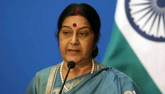 EAM Sushma Swaraj reassures Indian visas to three Pakistani nationals  