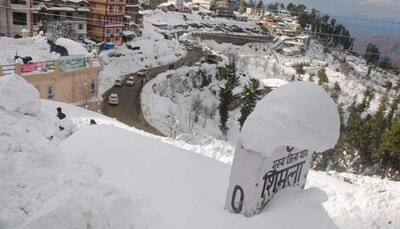Cold wave sweeps Himachal Pradesh, Shimla records 7.5 degrees celsius