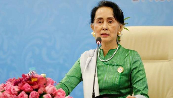 Aung Suu Kyi stripped of Oxford honour over her response to repression of Rohingya Muslims