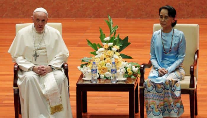 Myanmar should commit to respect for human rights, says Pope