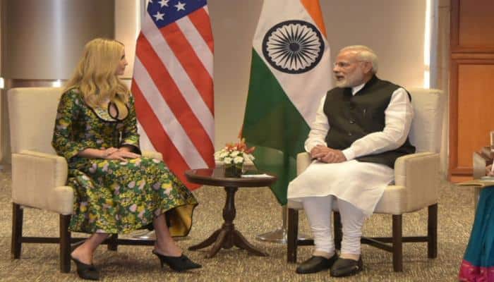 Ivanka Trump hails Narendra Modi&#039;s journey from tea-seller to Prime Minister