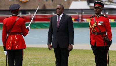 Kenya president Uhuru Kenyatta sworn in, rival Raila Odinga promises own inauguration