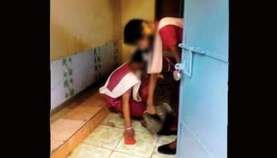 Teacher forces students to clean school toilets in Tamil Nadu's Tiruvallur