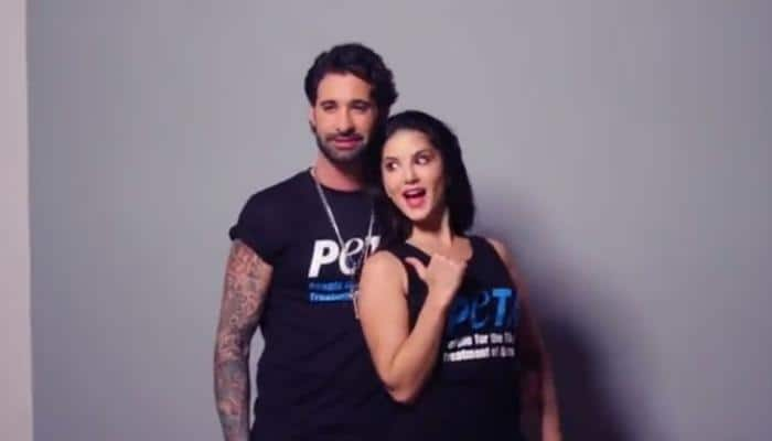 Sunny Leon And Husband Xxx Videos Youtube Hd - Sunny Leone and husband Daniel Weber pose nude for PeTA | People News | Zee  News