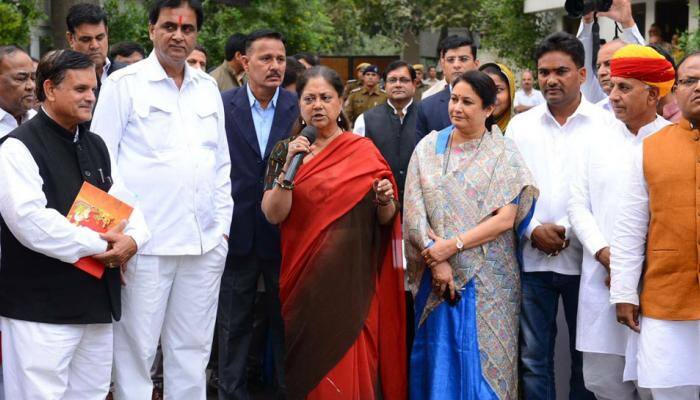 Vasundhara Raje government&#039;s anniversary: Colleges asked to organise essay, speech competitions