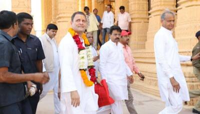 Rahul Gandhi visits Somnath temple, register entry sparks controversy